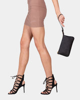 Mini Shoulder Bag - Black