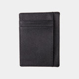 Black Saffiano Leather Card Holder