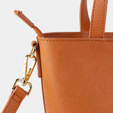 Small Leather Tote - Tile