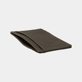 Khaki Saffiano Leather Card Holder