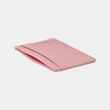 Pale Pink Saffiano Leather Card Holder